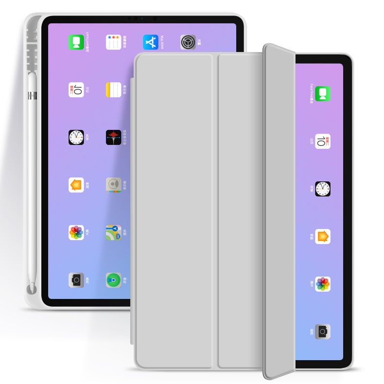 Carcasa Smart Case Para iPad Air 11" M2 & 10.9 4/5 Gen. Con Ranura Para Lápiz