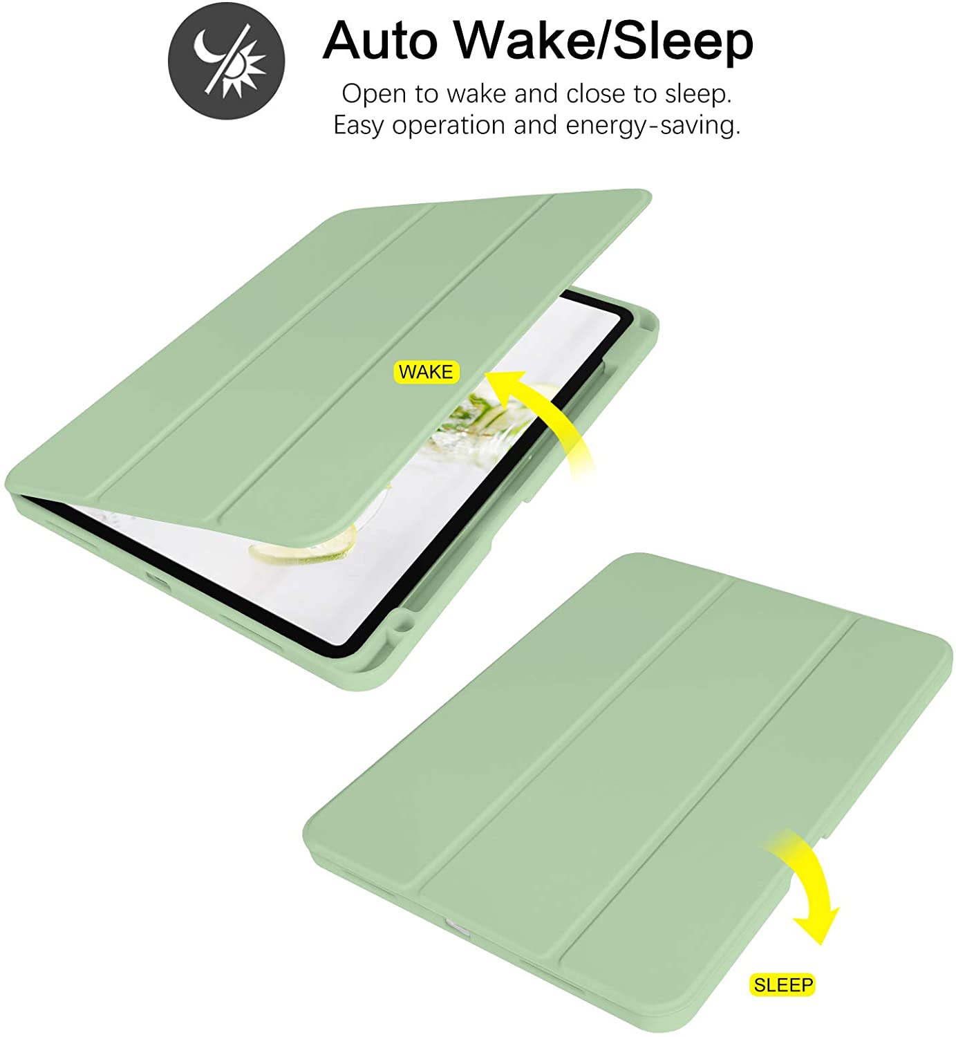 Carcasa Smart Case Para iPad Mini 6ta Gen. 8,3 Con Ranura Para Pencil