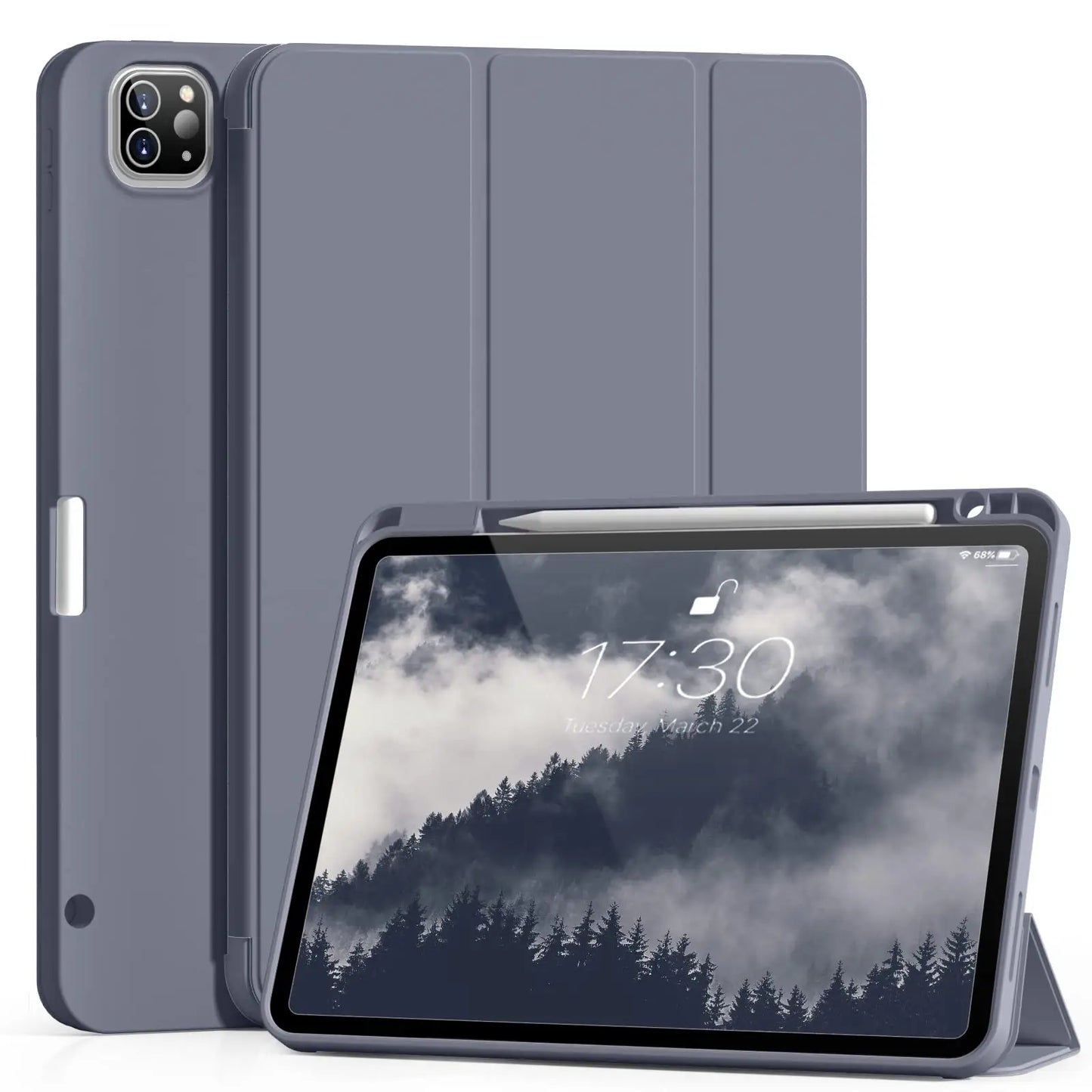 Carcasa Smart Case Para iPad 11" Pro M4 (2024) Con Ranura Para Apple Pencil