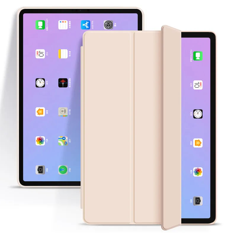 Carcasa Smart Case Para iPad A16 (2025) & 10ma Generación 10.9 Con Ranura Para Pencil