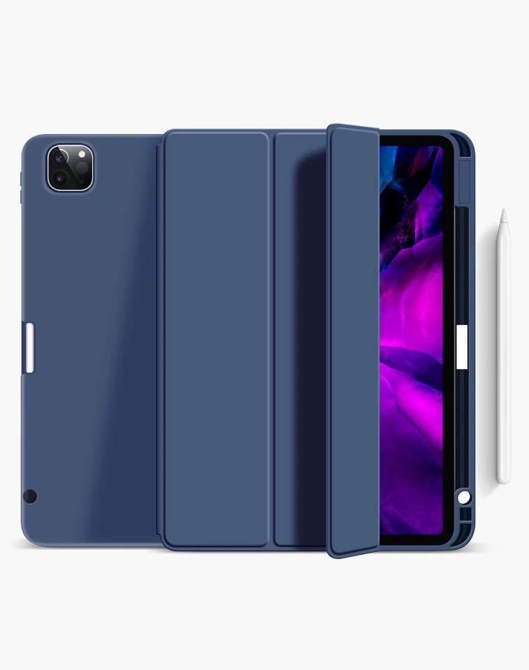 Carcasa Smart Case Para iPad Air 13" M2 & 12,9 Pro 4/5/6 Gen. Con Ranura Para Pencil