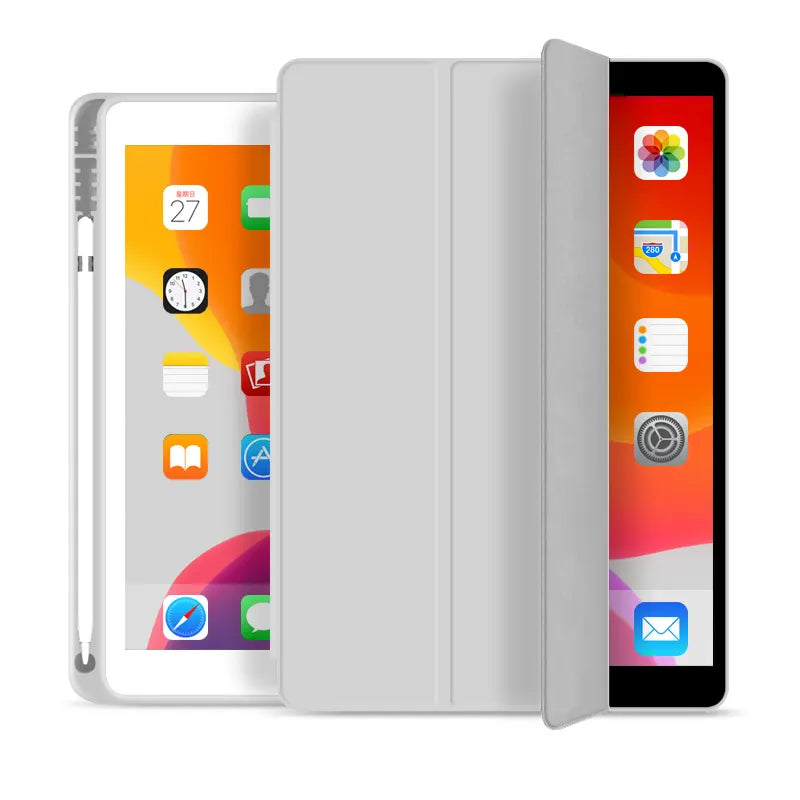 Carcasa Smart Case para iPad 10.2 7/8/9 Gen. con Ranura para Lapiz