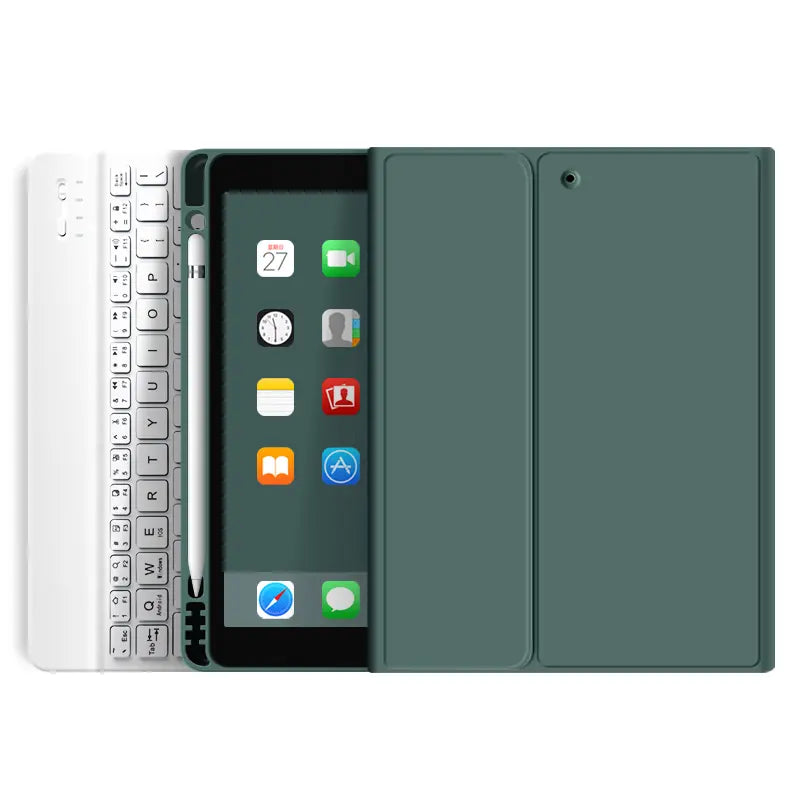 Carcasa Con Teclado Para iPad 10ma Generación 10.9 Con Ranura Para Pencil